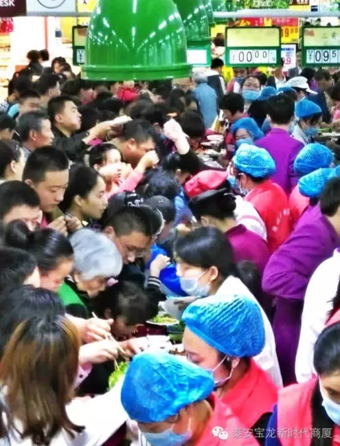 寶龍店食品品鑒會現(xiàn)場！