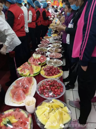 寶龍店食品品鑒會現(xiàn)場！